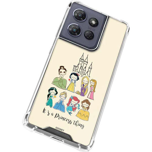 Disney Princess Its A Princess Thing Art Moto G Play 5G (2025) Clear Case